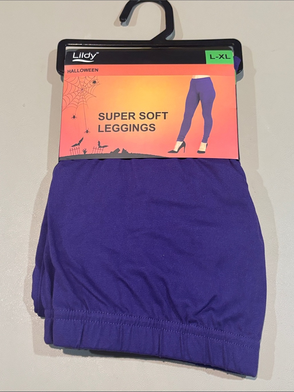 Lildy Super Soft Purple Leggings - Women's L-XL